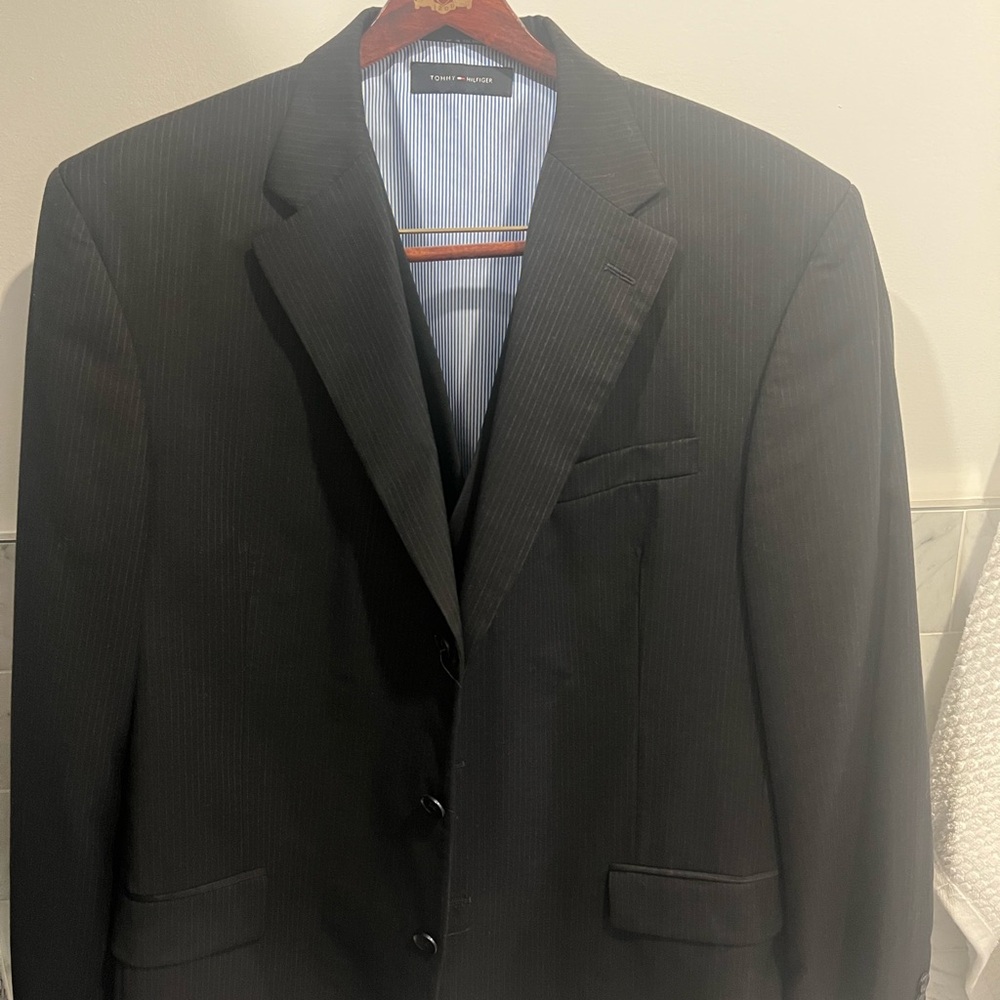 Men's Pinstripe Blazer and Vest